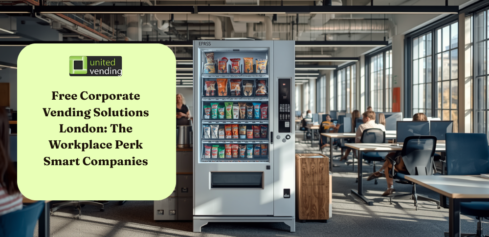 Free Corporate Vending Solutions London: The Workplace Perk Smart Companies Are Adding in 2026