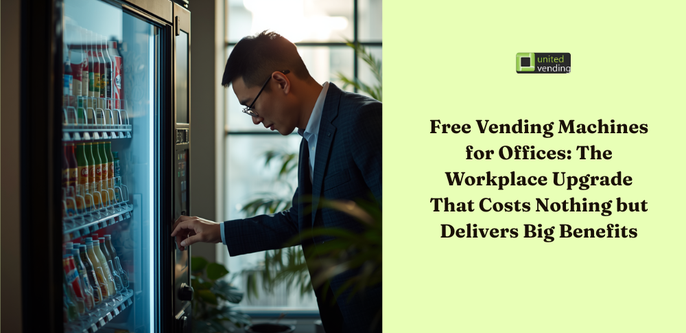 Free Office Snack Machines London: The Employee Perk That Costs Businesses Nothing