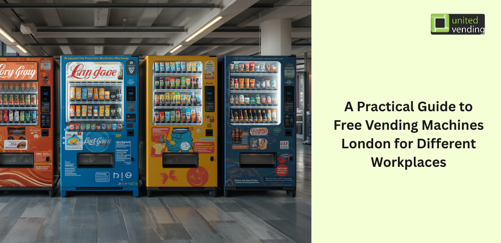 Free vending machines London for offices, schools and businesses