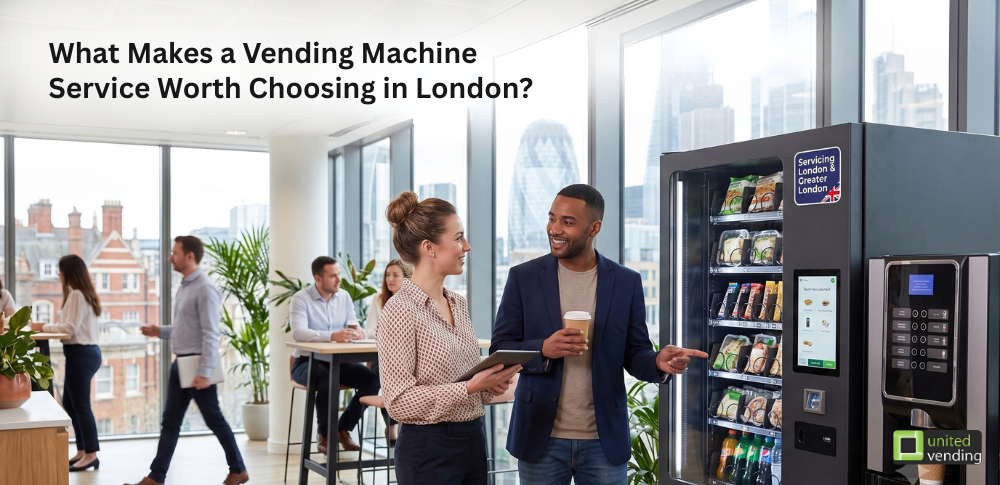reviews of free vending machine services London